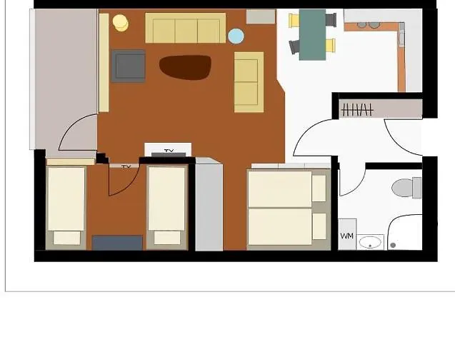 50 M Zum - App Strandhuepfer - Saisonstrandkorb Inklusive Lägenhet